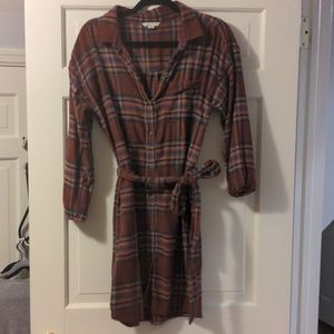 American Eagle Flannel Dress